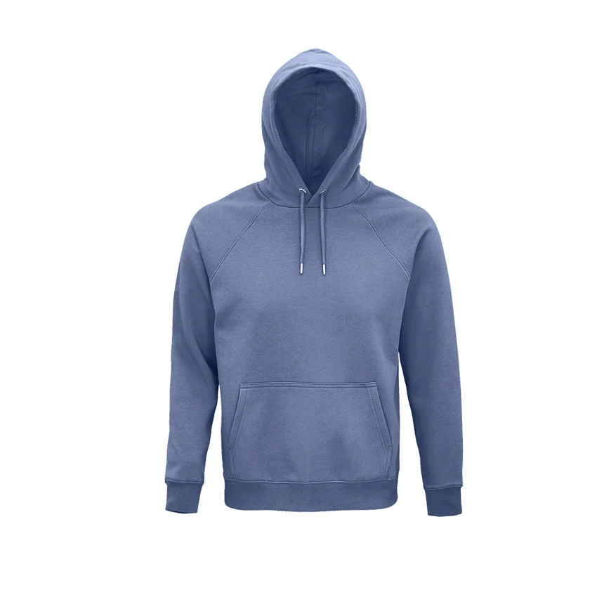 Sudadera con capucha premium UNISEX personalizada · Azul cielo · Frontal Sudadera con capucha premium UNISEX personalizada · Azul cielo · Frontal