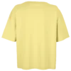camiseta oversize amarillo pálido mujer