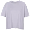 camiseta oversize lila mujer