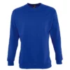 Sudadera sin capucha personalizada unisex azul royal