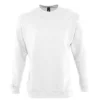 Sudadera sin capucha personalizada unisex blanco