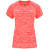 Camiseta técnica jaspeada mujer personalizada