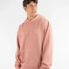 Sudadera con capucha oversize personalizada Cameo Brown Persona delante