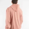 Sudadera con capucha oversize personalizada Cameo Brown Persona detrás