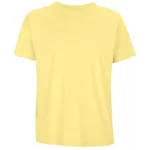 Camiseta oversize hombre personalizada amarillo