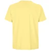 Camiseta oversize hombre personalizada amarillo detrás