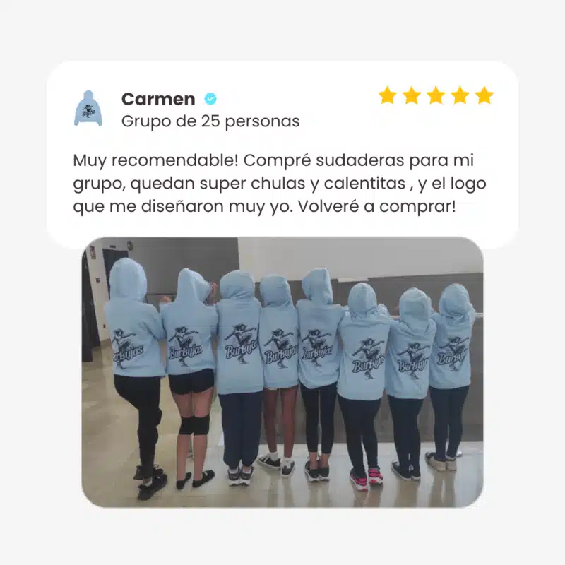 Hoodies para grupos 3