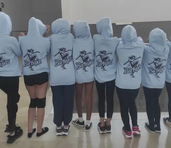 Sudaderas personalizadas para el Grupo Burbujas