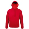 Sudadera con capucha personalizada unisex rojo_optimizado