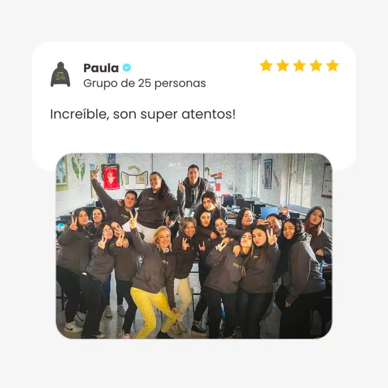 Sudaderas para grupos 6