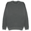 sudadera sin capucha oversize personalizada black oyster delante