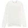 sudadera sin capucha oversize personalizada coconut milk delante