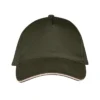 Gorra de 5 paneles personalizada