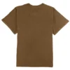 camiseta oversize vintage unisex personalizada cocoa brown detrás