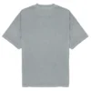 camiseta oversize vintage unisex personalizada glacier gray detrás