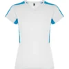 Camiseta técnica bicolor mujer personalizada