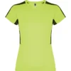 Camiseta técnica bicolor mujer personalizada