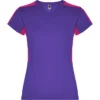 Camiseta técnica bicolor mujer personalizada