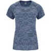 Camiseta técnica jaspeada mujer personalizada