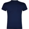Camiseta con bolsillo personalizada Azul Marino Delante