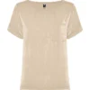 Camiseta con bolsillo personalizada mujer