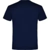 Camiseta personalizada con bolsillo azul marino detrás