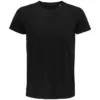 Camiseta orgánica personalizada hombre negro