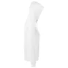 Sudadera con capucha de mujer personalizada blanco dcha