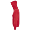 Sudadera con capucha de mujer personalizada rojo izda_1