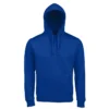 Sudadera con capucha para hombre personalizada azul royal delante