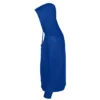 Sudadera con capucha para hombre personalizada azul royal izda