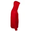Sudadera con capucha para hombre personalizada rojo dcha