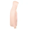 Sudadera con capucha para hombre personalizada rosa crema dcha
