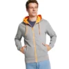 Sudadera con cremallera deportiva personalizada