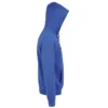 Sudadera con cremallera hombre personalizada azul royal dcha