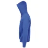 Sudadera con cremallera hombre personalizada azul royal izda