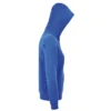 Sudadera con cremallera mujer personalizada azul royal izda