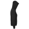 Sudadera con cremallera mujer personalizada negro izda