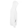 Sudadera con cremallera personalizada blanco dcha