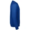 Sudadera sin capucha hombre personalizada azul royal derecha