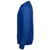 Sudadera sin capucha hombre personalizada azul royal izda