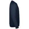 Sudadera sin capucha hombre personalizada denim jaspeado derecha