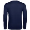 Sudadera sin capucha hombre personalizada french marino detrás