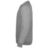 Sudadera sin capucha hombre personalizada gris izda