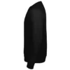 Sudadera sin capucha hombre personalizada negro izda
