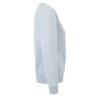 Sudadera sin capucha para mujer personalizada azul crema dcha