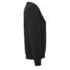 Sudadera sin capucha para mujer personalizada negro dcha