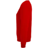 Sudadera sin capucha para mujer personalizada rojo izda