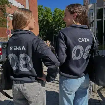 sudaderas half-zip para grupos