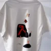 DISEÑO CAMISETA OVERSIZE MUJER BLANCO CREMA